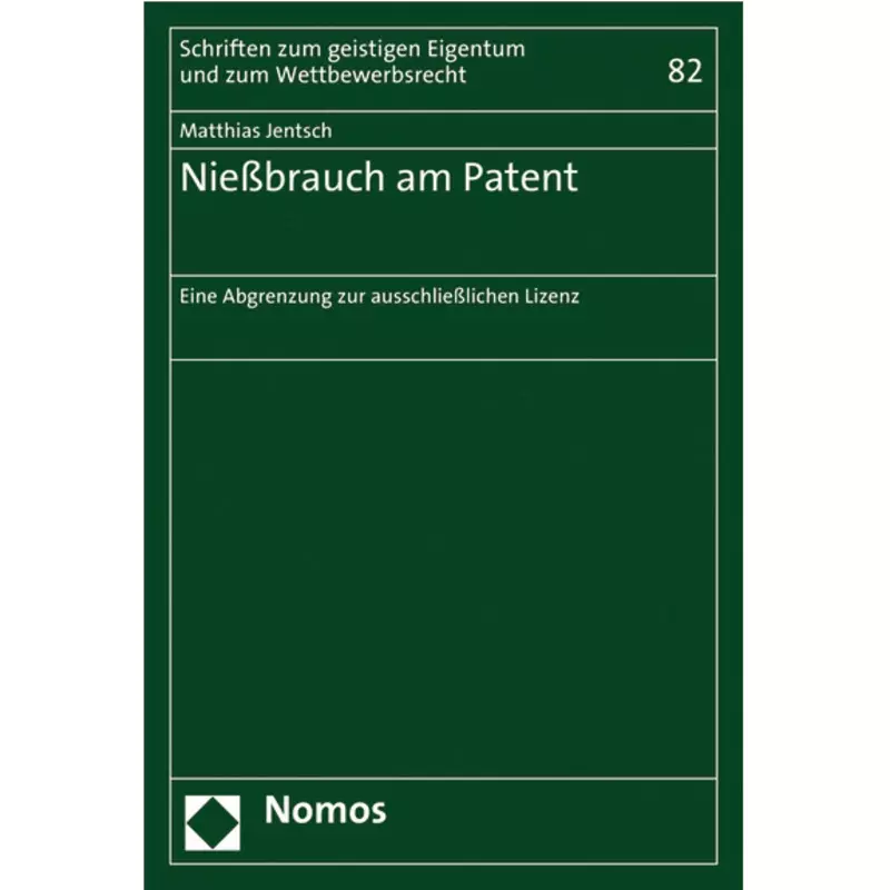 Nießbrauch am Patent