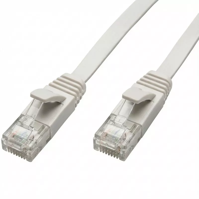 Captiva Kabel Patchkabel CAT 6a Kabel fr Netzwerk, LAN und Ethernet 0,5m wei