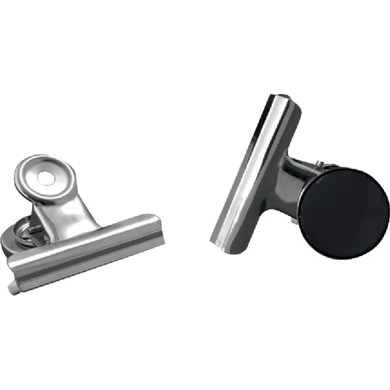 SAKOTA Briefklemmer mit Magnet, Klemmbreite 31 mm, 12 Stück