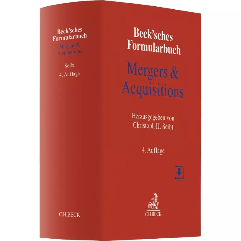 Beck'sches Formularbuch Mergers & Acquisitions