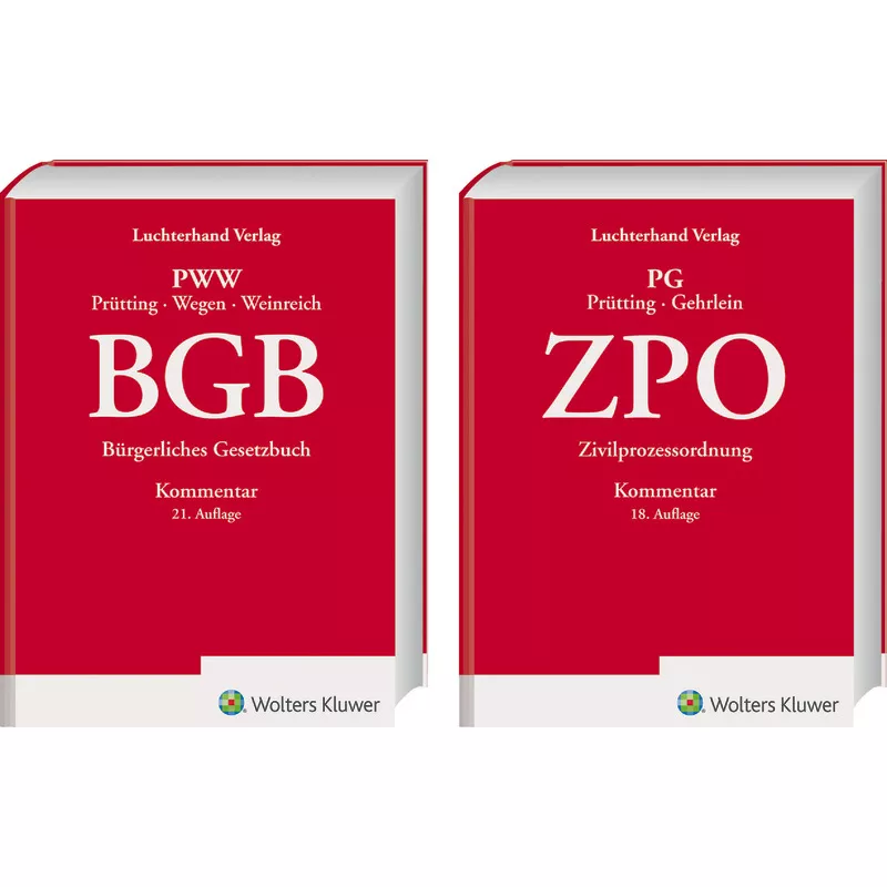 Paket BGB- und ZPO-Kommentar