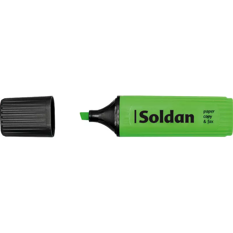 SoldanPlus Textmarker, Einzelfarben | grün | 3137008