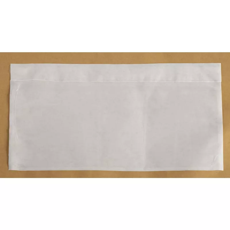 Begleitpapiertasche ohne Aufdruck, DL, selbstklebend, 250 Stück DOCUFIX 2FVDO402020