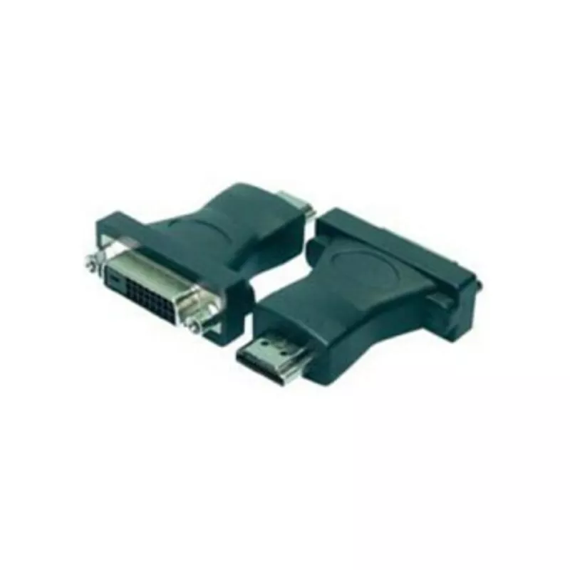 Logilink HDMI Adapter. HDMI male - DVI-D female. (Gold)