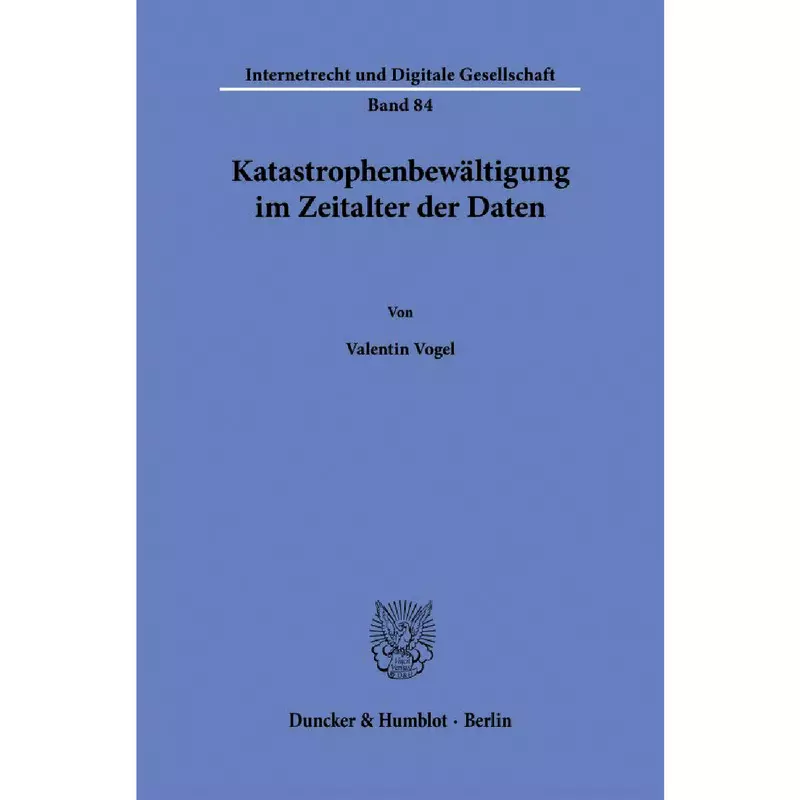 Katastrophenbewältigung im Zeitalter der Daten