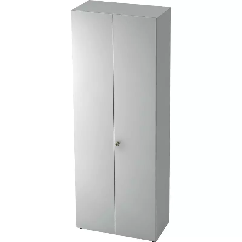 SoldanOffice Aktenschrank PROFI, 6 Ordnerhöhen mit Flügeltüren, B x H x T: 800 x 2.200 x 420 mm