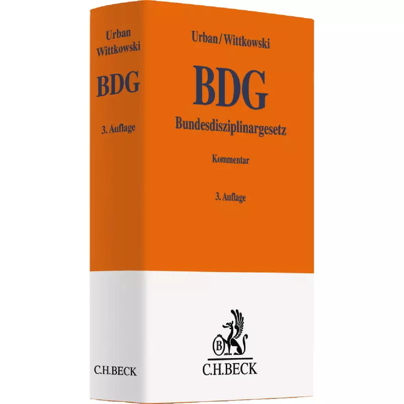 Bundesdisziplinargesetz: BDG
