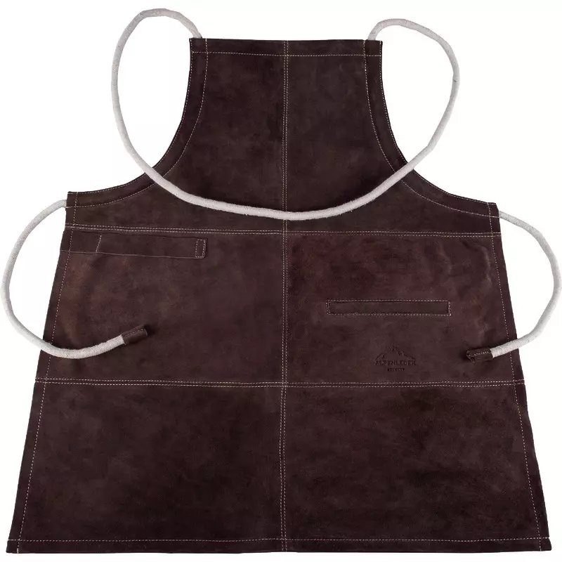 Alpenleder Grillschürze FUNKENFEUER Büffel-Leder