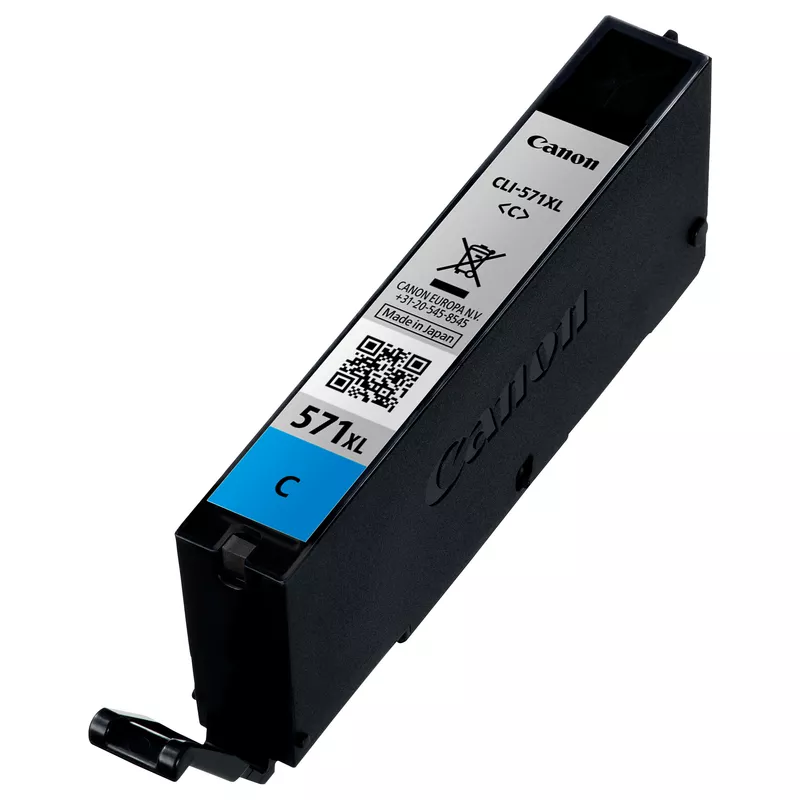 Canon Tinte CLI-571XL 0332C001 Cyan bis zu 375 Farbfotos gemäß ISO/IEC 29102