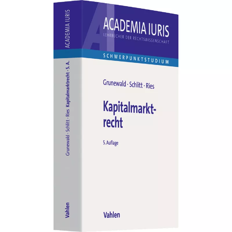 Einführung in das Kapitalmarktrecht