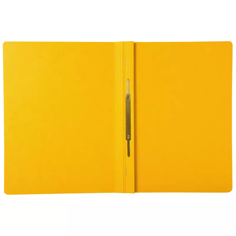 Schnellhefter Iderama aus Colorspan-Karton, kaschiert, 355g/m2, für DIN A4 - Gelb