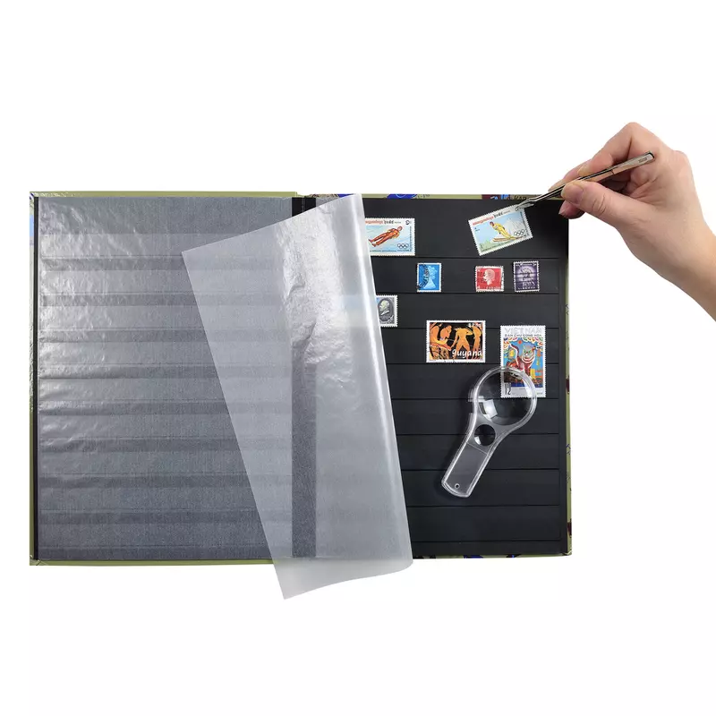 Briefmarkenset Meine erste Kollektion: Air Mail, 22,5x30cm - Sortierte Motive