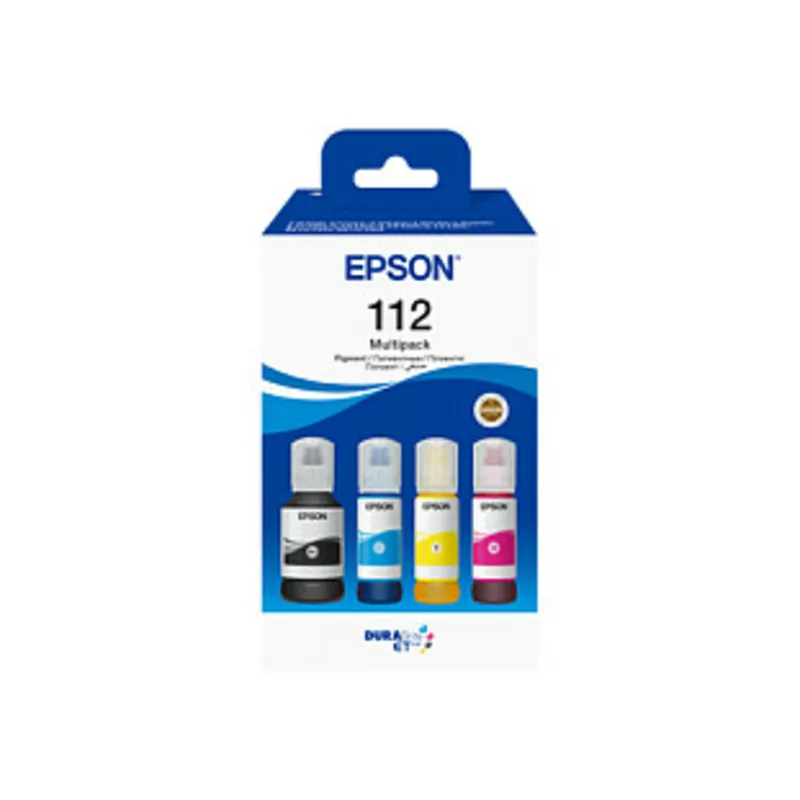 Epson 112 Multipack - 4er-Pack - Schwarz, Gelb, Cyan, Magenta - original - Hngebox - Nachflltinte