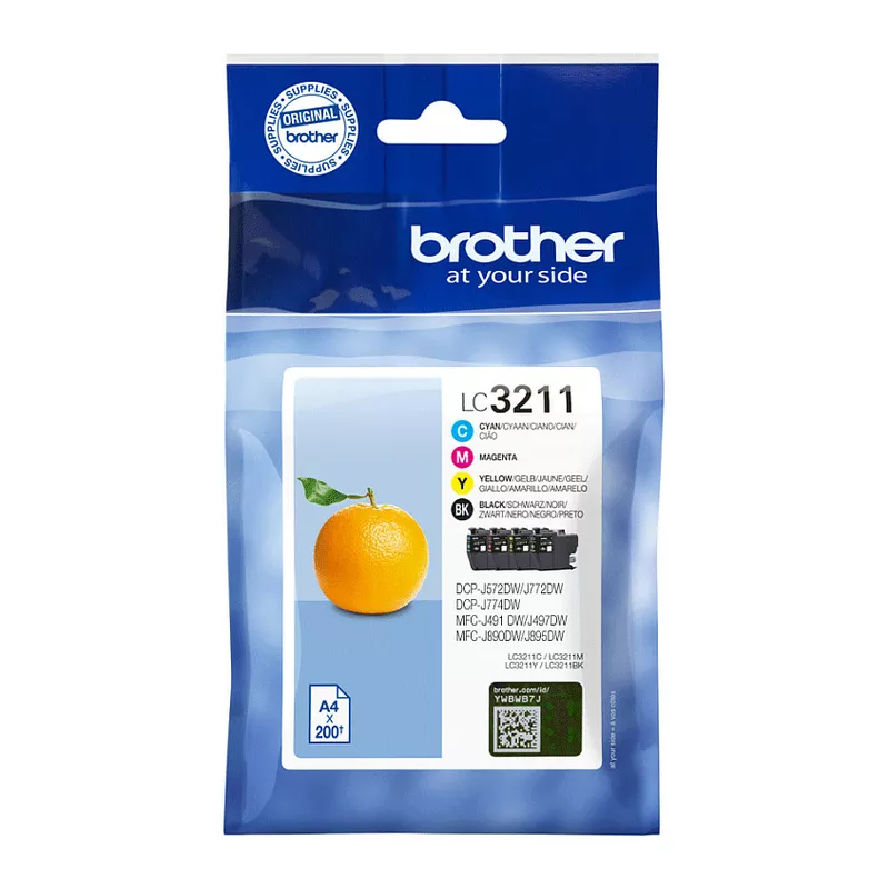 Brother LC-3211 Value-Pack BK/C/M/Y
