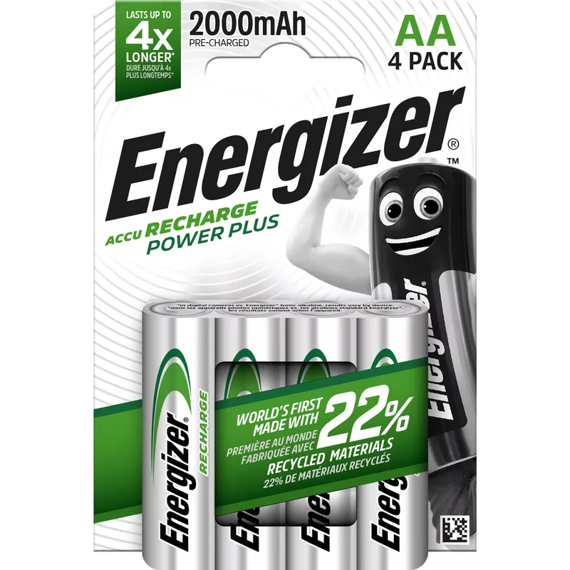 Energizer Akku Recharge PowerPlus AA/HR6 4 St.