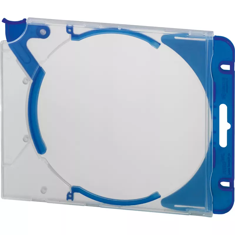 Durable CD/DVD Hülle QUICKFLIP COMPLETE bl/tr 5St