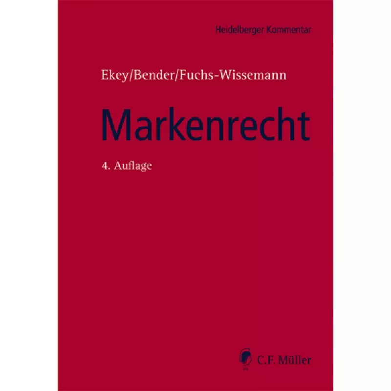 Markenrecht Band 1