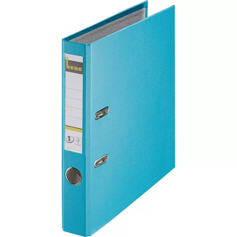 Bene Ordner DIN A4 52mm PP türkis