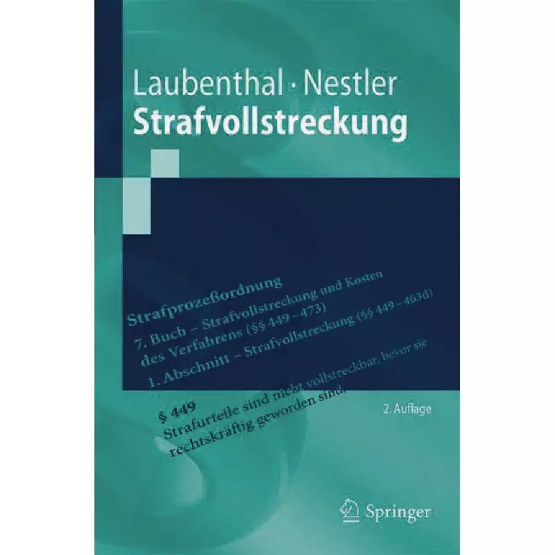 Strafvollstreckung