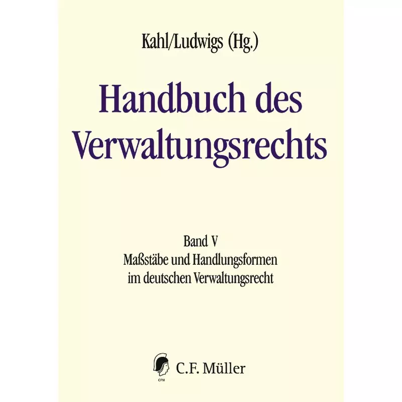 Handbuch des Verwaltungsrechts Band V