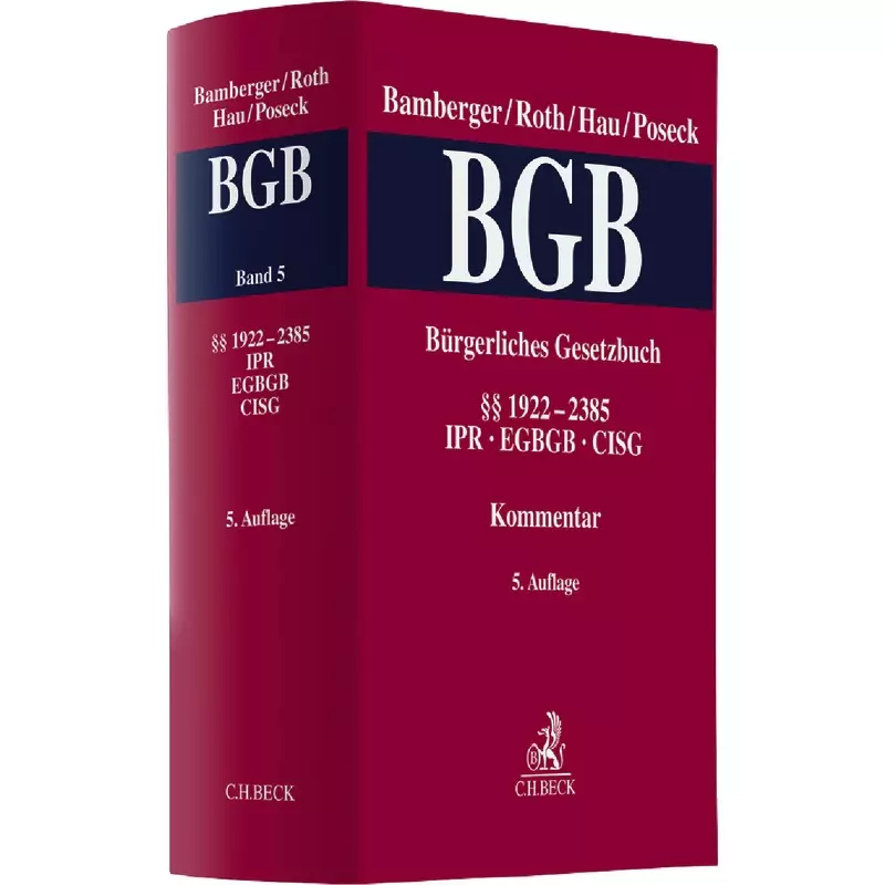 Kommentar zum Bürgerlichen Gesetzbuch Band 5