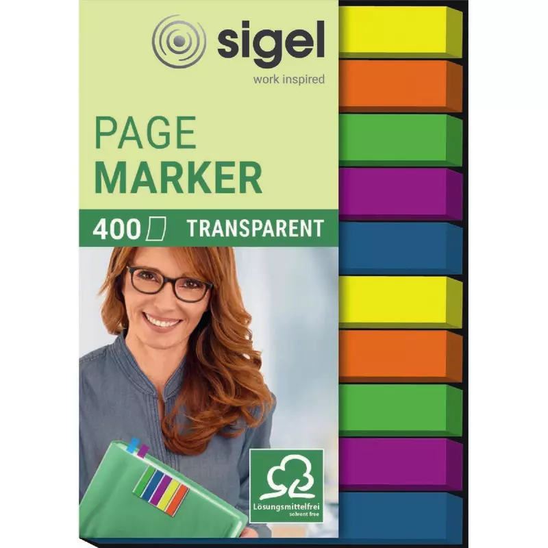 sigel Haftmarker-Film HN617 Transparent Micro, 50 x 6 mm