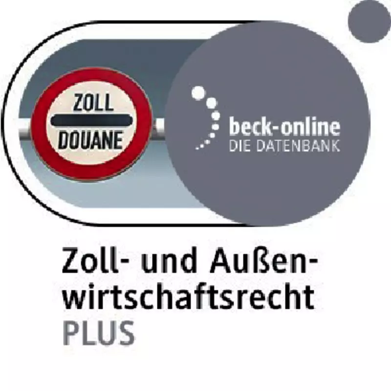 beck-online Fachmodul Zoll- und Außenwirtschaftsrecht PLUS