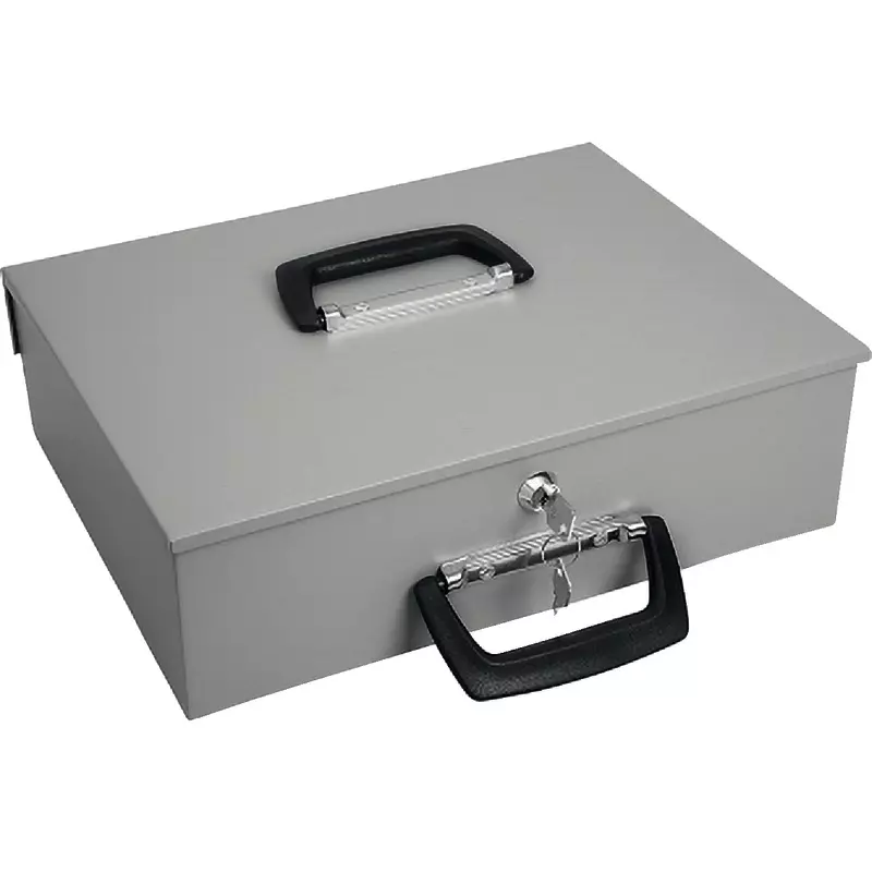 WEDO Geldkassette Universal 150100837 35,5x10x27,5cm Stahl gr