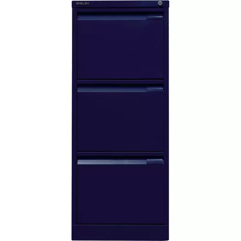 BISLEY Hängeregistraturschränke, einbahnig, 3 Schubladen