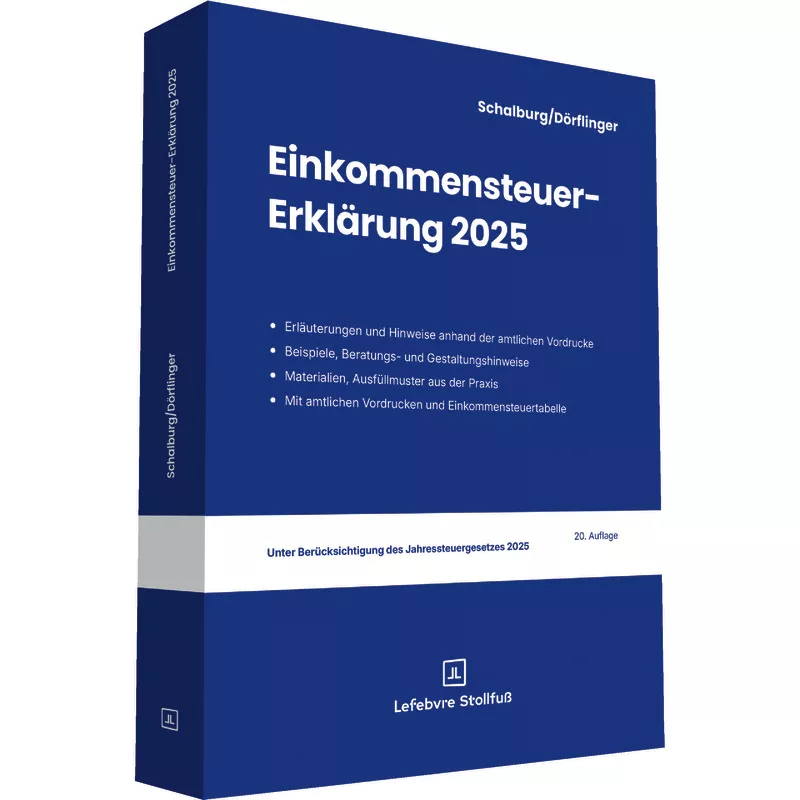 Einkommensteuer-Erklärung 2025