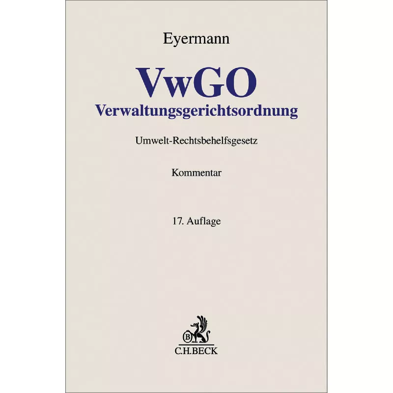 Verwaltungsgerichtsordnung: VwGO