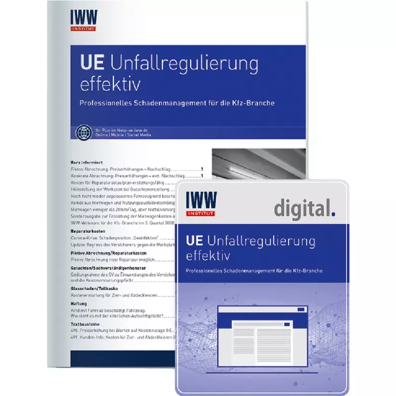 UE Unfallregulierung effektiv  -  Probeabonnement