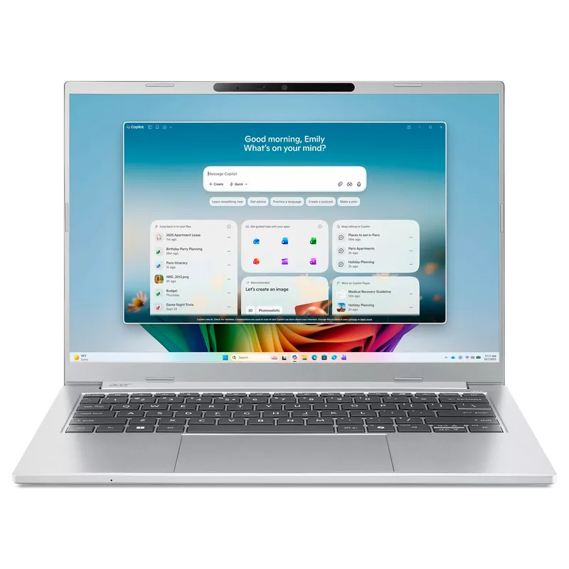 Acer Aspire 14 AI OLED A14-I71M-90HK CU9-386H/16GB/512SSD/W11 Home