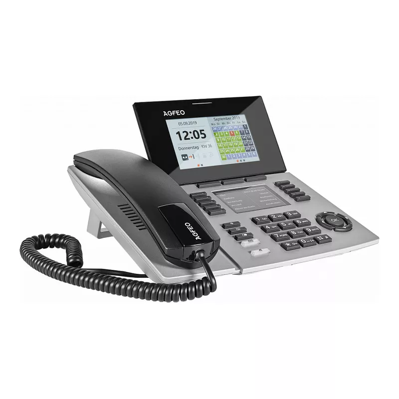 AGFEO ST 56 IP SENSORfon silber
