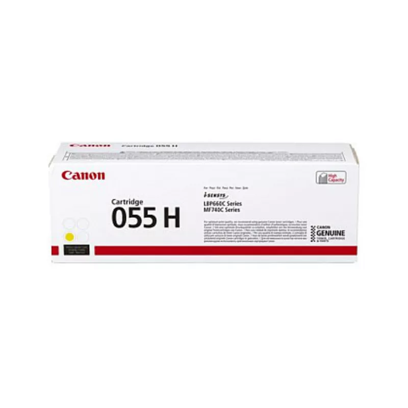 Canon Cartridge 055H Yellow Gelb (3017C004)