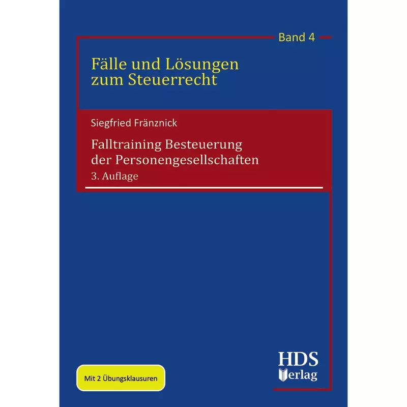 Falltraining Besteuerung der Personengesellschaften