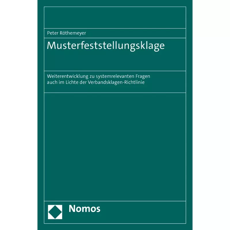 Musterfeststellungsklage