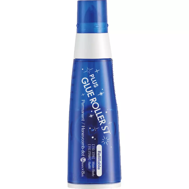 PLUS Kleberoller GLUE TAPE ST, permanent, Bandmaße: 8,4mm x 8m