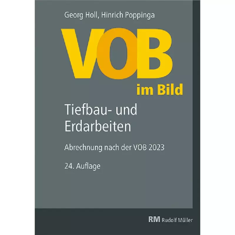 VOB im Bild – Tiefbau- und Erdarbeiten