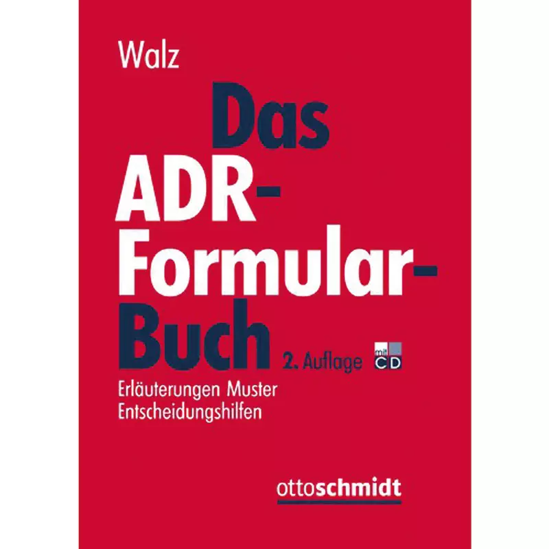 Das ADR-Formularbuch