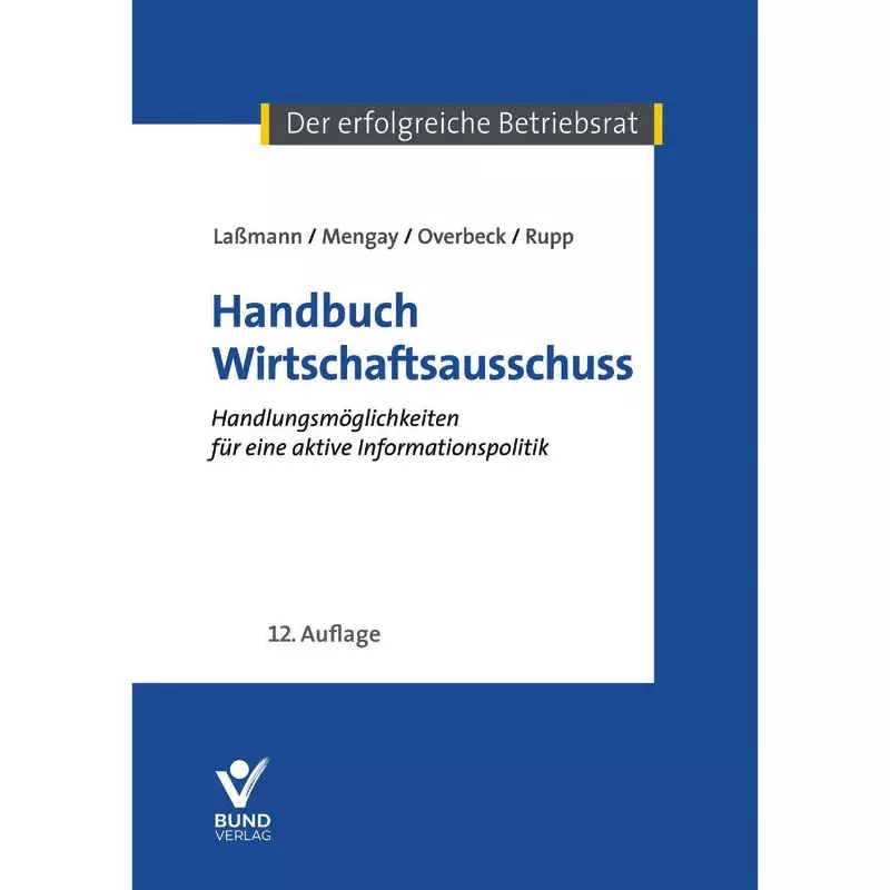 Handbuch Wirtschaftsausschuss