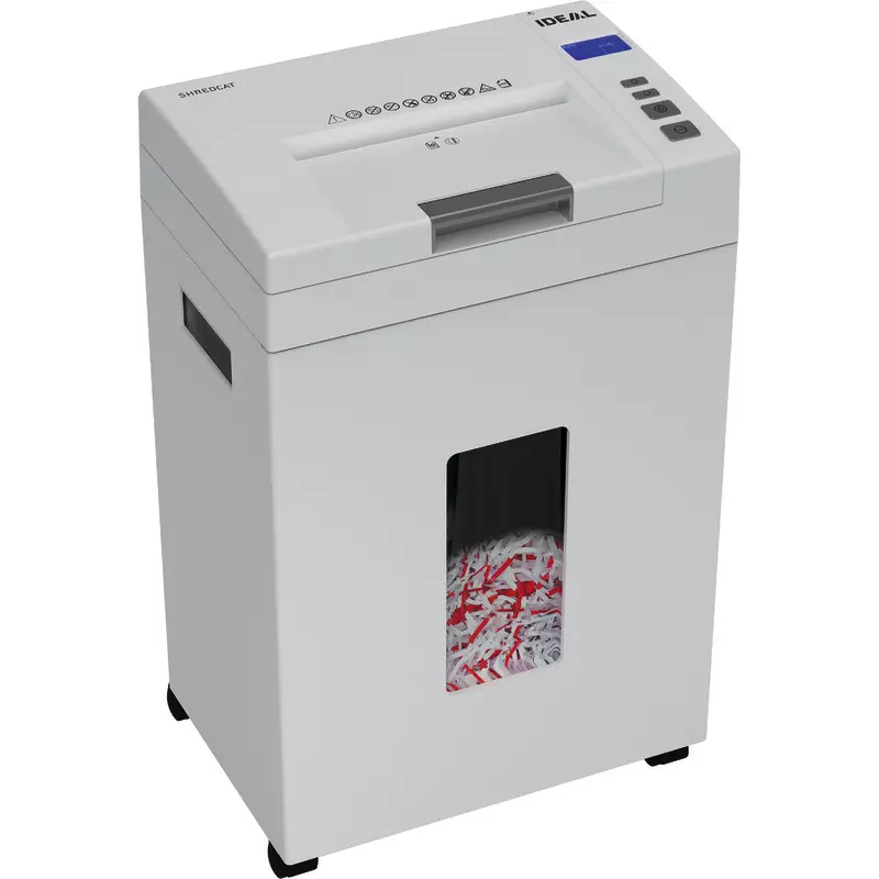 Ideal Aktenvernichter SHREDCAT 8292 CC, Partikelschnitt 4 x 10mm, Sicherheitsstufe P4, Autofeed