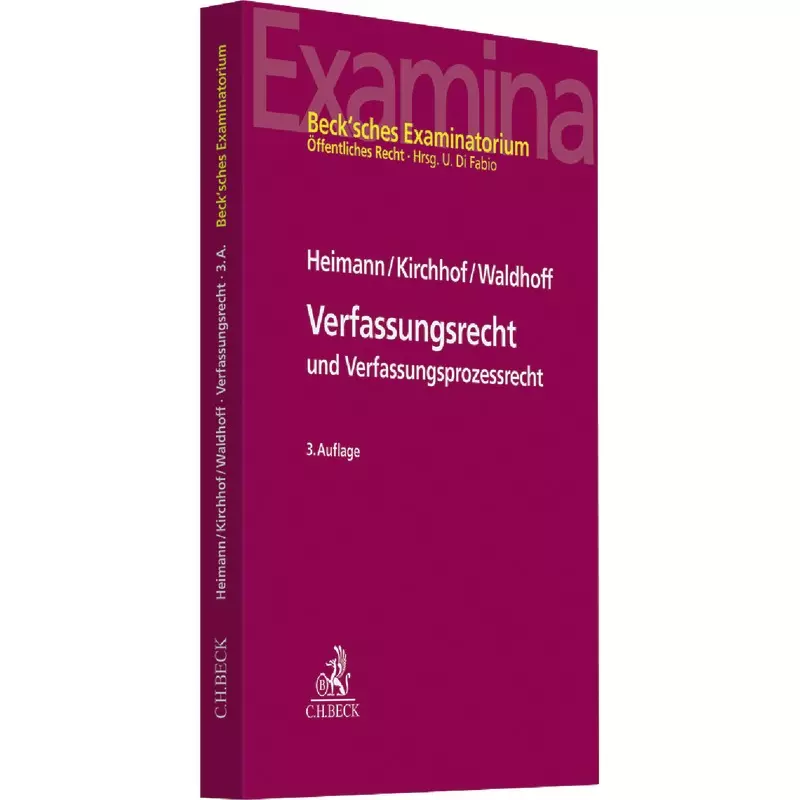 Verfassungsrecht und Verfassungsprozessrecht