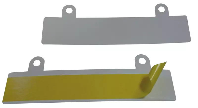 Selbstklebende Abheftstreifen