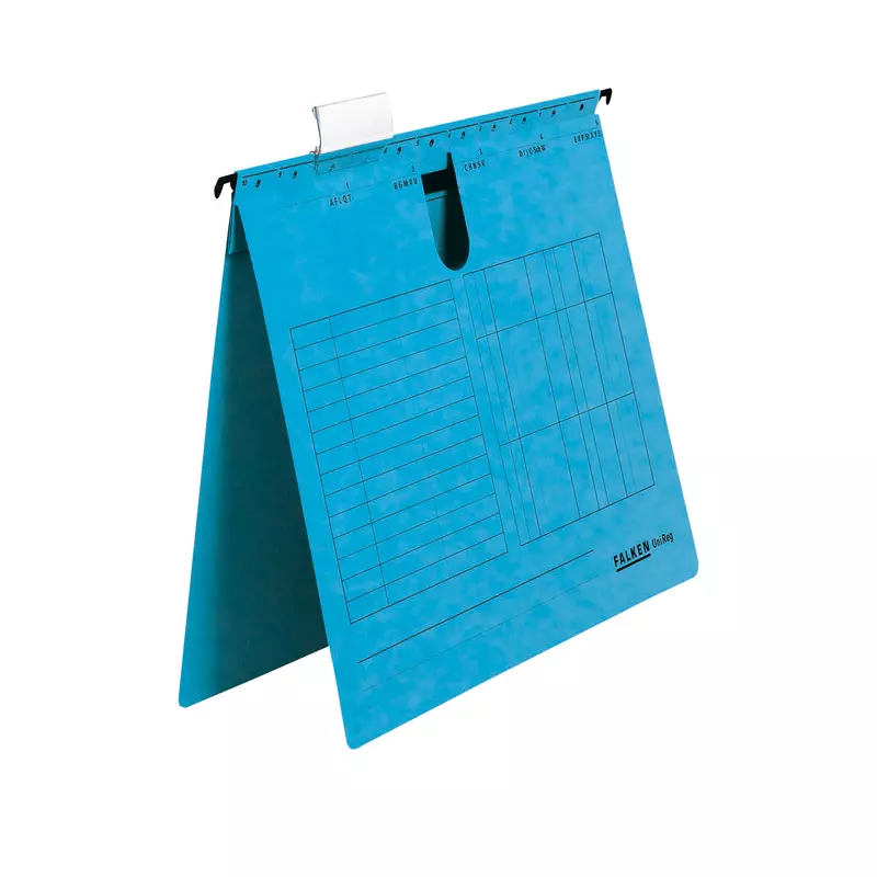 Falken Hängehefter DIN A4 kfm. Heftung blau