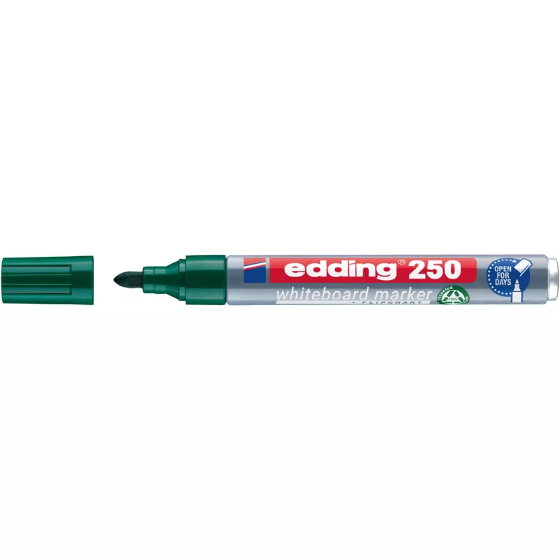 edding Boardmarker 250 1,5- 3mm Rundspitze nachfüllbar gn
