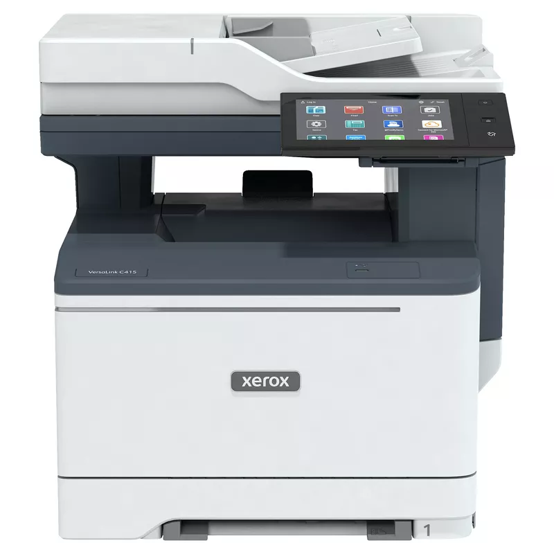 Xerox VersaLink C415DN (grau/blau, USB, LAN, Scan, Kopie, Fax, Duplex (Druck), Duplex (Scan))