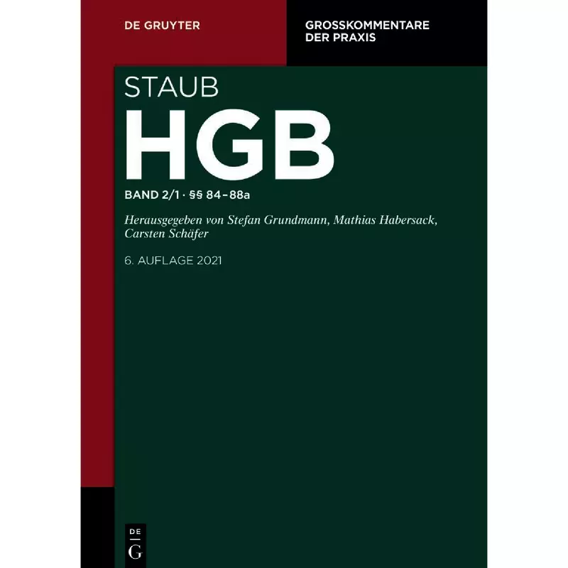 Handelsgesetzbuch: HGB - Band 2/1