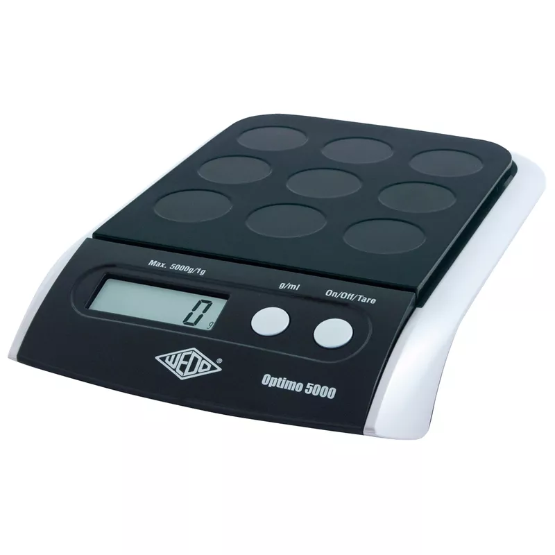 Wedo Briefwaage Optimo 5000 5kg sw/si +Batterien