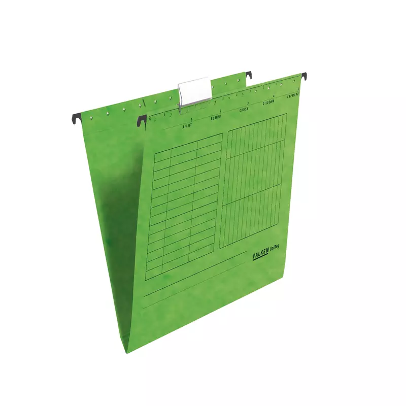 Falken Hängemappe A4 seitlich offen Kraftkarton gn